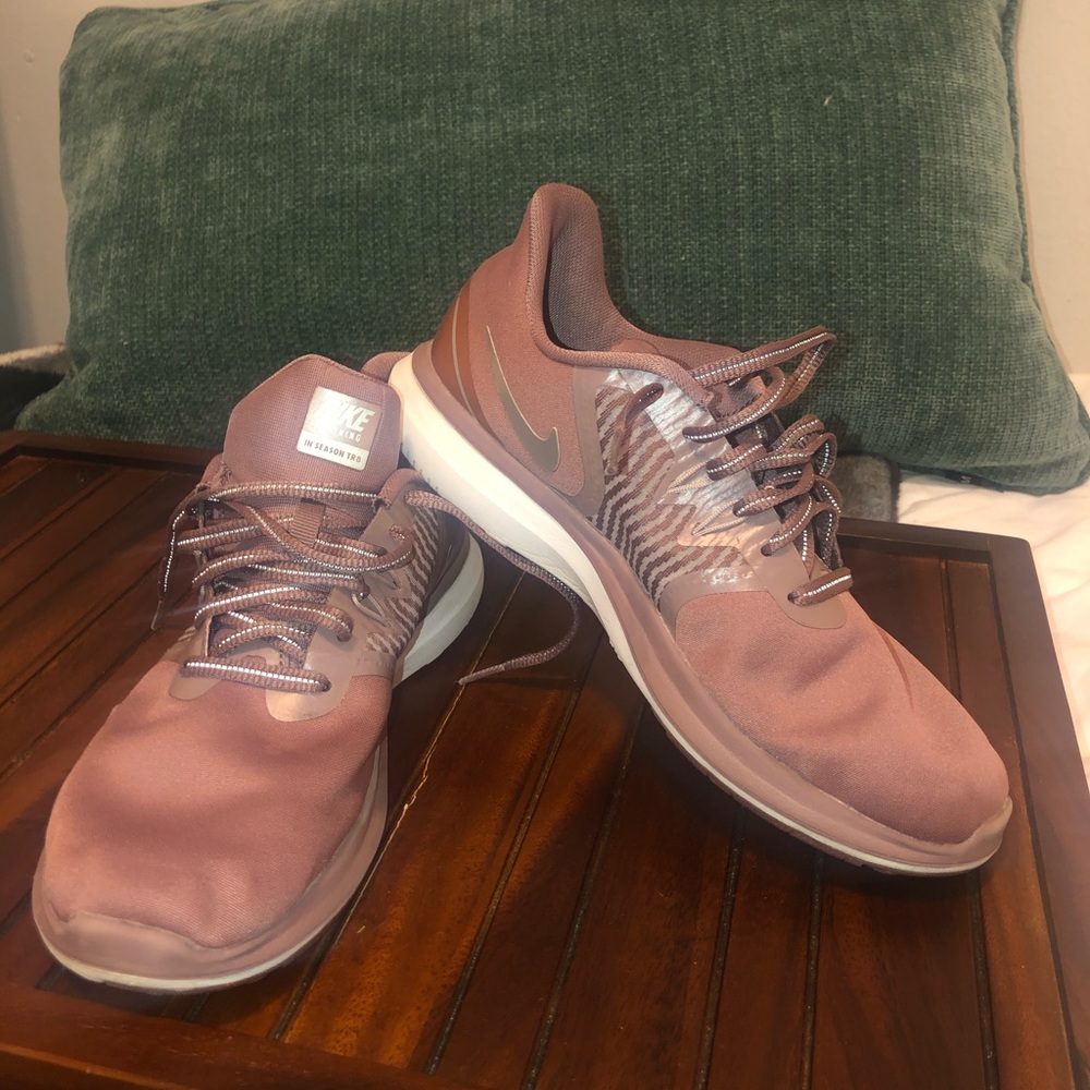 Beautiful pink Nike sneakers